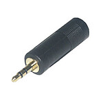 Adaptateur audio haute qualité Jack 3.5 mm mâle / 6.35 mm femelle