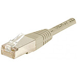 Cable RJ45 de categoría 5e F/UTP 3 m (beis)