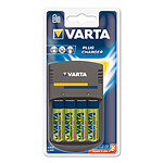Varta Plug Charger + 4 piles AA