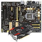 ASUS Z87-PLUS C2 + GeForce GTX 760 2 Go