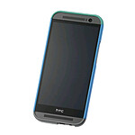 HTC Coque Rigide Double Dip HC C940 Bleu/Vert/Gris HTC One M8