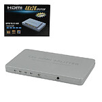 Splitter HDMI 3D 4K (1 entrée vers 4 sorties)