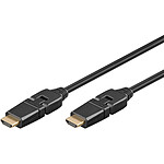 Cordon Rotatif High Speed HDMI with Ethernet (5 mètres)