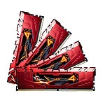 G.Skill RipJaws 4 Series Rouge 32 Go (4x 8 Go) DDR4 2666 MHz CL15