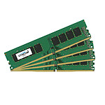 Crucial DDR4 16 Go (4 x 4 Go) 2400 MHz CL17 SR X8