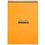 Rhodia Bloc Note Spirale 21 x 29.7 cm quadrillé 5 x 5 160 pages