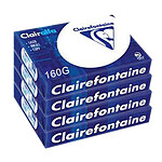 Clairefontaine Clairalfa A4 160g ramette 250 feuilles Blanc X4