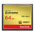 SanDisk Carte mémoire Extreme CompactFlash 64 Go