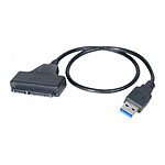 Adaptador USB 3.0 / SATA 2,5" SSD-HDD autoalimentado 
