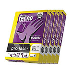 Inapa Tecno Pro Laser lot de 5 ramettes de papier 500 feuilles A4 80g blanc