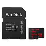 SanDisk Ultra Android microSDXC 128 Go + Adaptateur SD