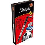 Sharpie Fine Noir x 12