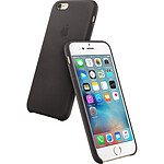 Apple Coque en cuir Noir Apple iPhone 6s Plus