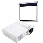 Optoma GT760 + LDLC Écran manuel 16:9 - 200 x 113 cm