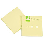 Pad of 100 sticky notes 76 x 76 mm Yellow