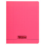 Calligraphe 8000 Polypro Cahier 96 pages 17 x 22 cm seyes grands carreaux Rouge