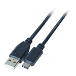 Cable USB 2.0 tipo AC (macho/macho) - 1 m