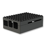 Multicomp Pi-Blox boitier pour Raspberry Pi 1 Model B+ / Pi 2/3 (noir)