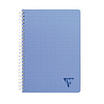 Clairefontaine Cahier Linicolor Fresh Spirale 100p 17 x 22 cm petits carreaux