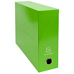 Exacompta - Ref. 89928E - Set Of 5 Iderama Transfer Boxes In Laminated Cardboard, Robust And Resistant, 24 X 32 Cm, Ideal For Your A4 Format Documents, 90 Mm Spine, Yellow