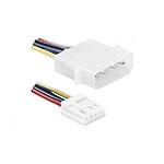 Câble d'alimentation Molex / Floppy (20 cm)