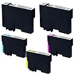 Multipack cartouches compatibles Epson T129 (Noir, Cyan, Magenta et jaune)
