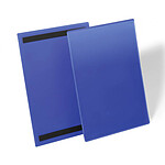 Durable Pochettes magnétiques Bleues  x 50
