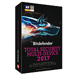 Bitdefender Total Security Multi-Device 2017 - Licence 2 Ans 10 Appareils