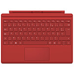 Microsoft Type Cover Surface Pro 4 Rouge