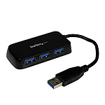 StarTech.com Hub USB 3.0 à 4 ports avec câble intégré