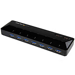 StarTech.com Hub USB 3.0 à 7 ports avec 2 ports dédiés à la charge