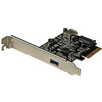 Carte PCIe 1 port USB 3.2 Gen 2x2 - Carte Contrôleur USB-C SuperSpeed  20Gbps PCI Express 3.0 x 4 - Carte Adaptateur PCIe USB Type-C Additionnelle  