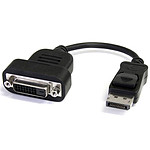 StarTech.com Adaptateur DisplayPort 1.2 vers DVI-D 1080p - M/F - 0.1 m