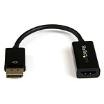 StarTech.com Adaptateur actif DisplayPort 1.2 vers HDMI 4K - M/F - 0.15 m - Noir