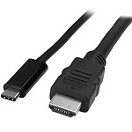 StarTech.com Câble adaptateur USB Type-C vers HDMI 4K 30 Hz - M/M - 2m