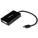 StarTech.com Adaptateur Audio/Vidéo mini-DisplayPort vers DisplayPort + DVI + HDMI - M/F - 0.15 m