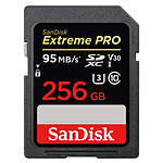 SanDisk Carte mémoire SDXC Extreme PRO UHS-1 U3 V30 256 Go