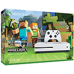 Microsoft Xbox One S (500 Go) + Minecraft