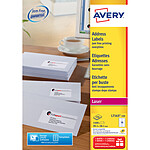 Avery Etiquettes adresses Faciles à décoller 99,1 x 38,1 mm x 1400 Avery Etiquettes adresses Faciles à décoller 99,1 x 38,1 mm x 1400