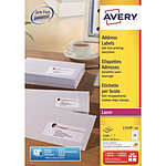 Avery Etiquettes adresse 63.5 x 33.9 mm x 2400