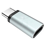 Mobilax On-The-Go USB Type-C vers micro-USB Argent