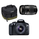 Canon EOS 1300D + EF-S 18-55 mm IS II + 100EG + Tamron AF 70-300mm F/4-5,6 Di LD MACRO 1:2 monture Canon