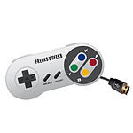 Manette USB pour rétrogaming Blanche (Nintendo Super NES)