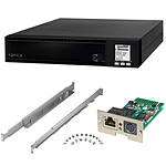 Infosec E3 LCD RT 2000 + Carte Intégrable SNMP vm MiniSlot + Kit Rack