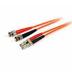 StarTech.com Câble fibre optique duplex multimode OM1 62.5/125 LC/ST - 1 m