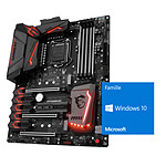 MSI Z270 GAMING M7 + Microsoft Windows 10 Famille 64 bits - OEM (DVD)