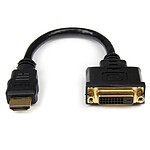 StarTech.com Câble adaptateur vidéo HDMI vers DVI-D - F/M - 20 cm