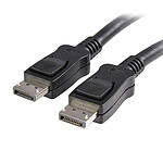 StarTech.com Câble DisplayPort 1.2 avec verrouillage 2560 x 1600 pixels - M/M - 7 m - Noir