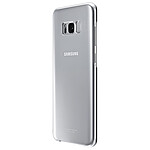 Samsung Coque Transparente Argent Samsung Galaxy S8+