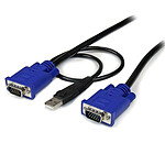 StarTech.com Câble pour Switch KVM 2-en-1 VGA/USB 2-en-1 - 1.8 mètre